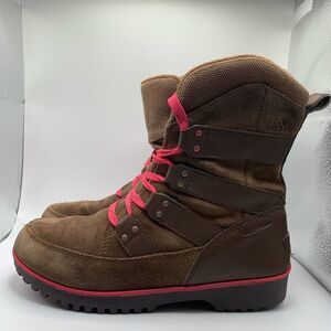 SOREL Meadows Mens Brown Waterproof Laced Boots Size‎ 7 Shoes
